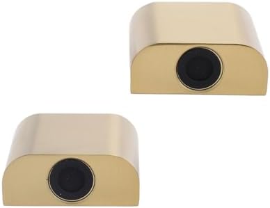 Sturdy Stainless Steel Salt Pepper Shakers Set with lids for Home Kitchen