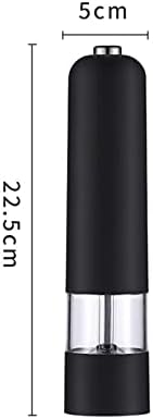 LEIXIUS Electric Salt and Pepper Mill Shaker with LED Light