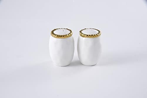 Pampa Bay Golden Salt and Pepper Shakers