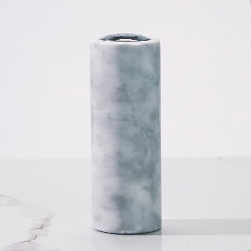 White Marble Salt Shaker - Multi-Purpose Kitchen Dispenser