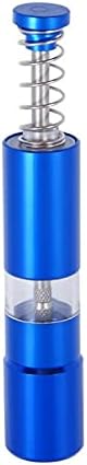 Sleek Portable Hand-Operated Salt Pepper Mill Grinders for Easy Seasoning