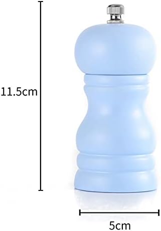 LEIXIUSM Manual Salt Pepper Mill Shaker Kitchen Tool for Grading Fine Adjustment
