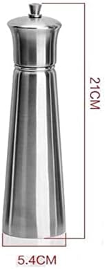 Premium Stainless Steel Salt And Pepper Mill Set