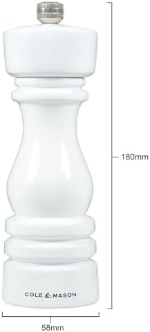 Cole Mason London Spice Mill - 7 White Gloss