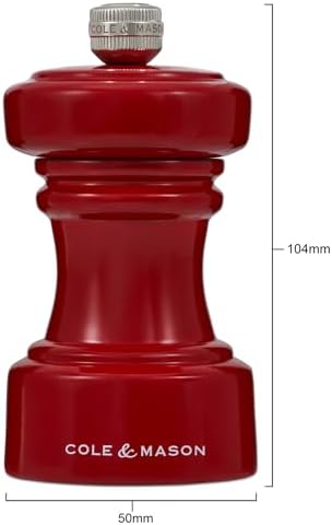 Cole Mason Table Salt Grinder Mill - Ceramic Mechanism