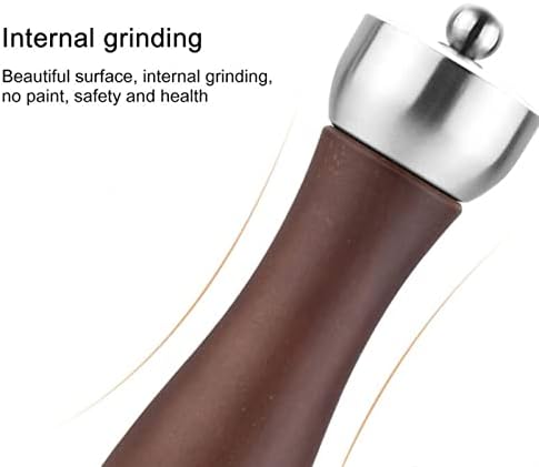 Manual Pepper Salt Grinder Set