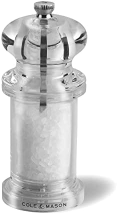 Cole Mason 505 Salt Grinder Best Precision Salt Mill for Home Use