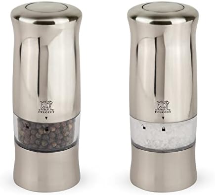 ZELI Electric Salt and Pepper Mill Set