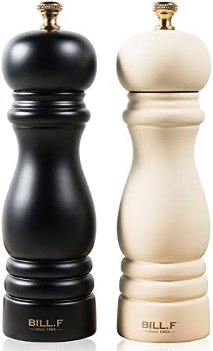 Retro Salt and Pepper Mill Set Luxury Design for Home Use
