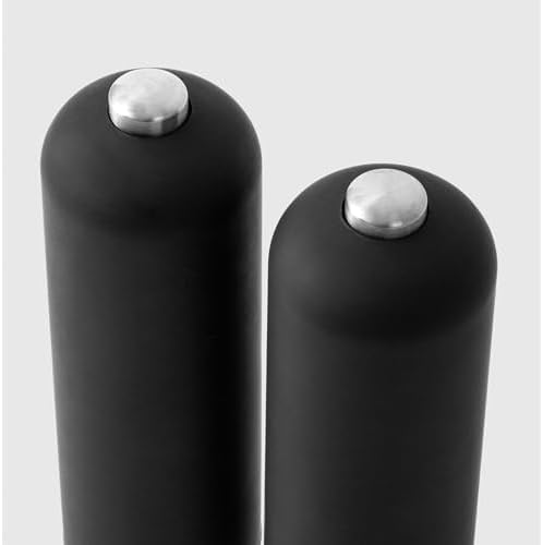Bland-Son Electric Salt Pepper Grinder Set with 66g Salt 30g Pepper
