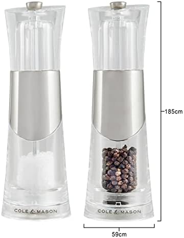 Cole Mason Salt Pepper Mills Set