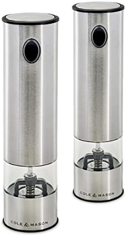 Cole Mason H300448 Salt Pepper Mill Set