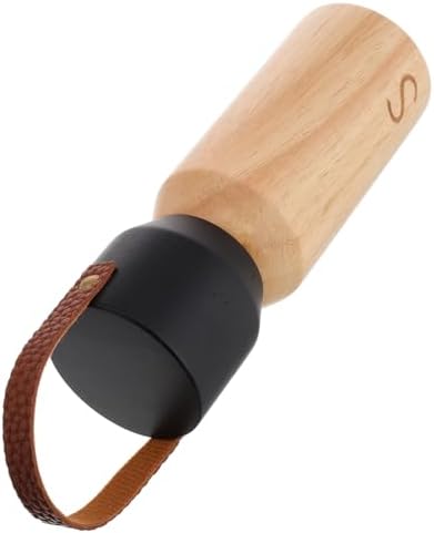 GRIRIW Manual Wooden Pepper and Salt Grinder for Home Kitchen