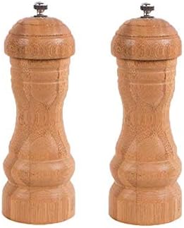 Adjustable Ceramic Pepper Mill Set Durable Design