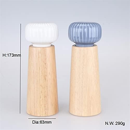 Adjustable Salt Pepper Mill Shaker with Strong Ceramic Rotor