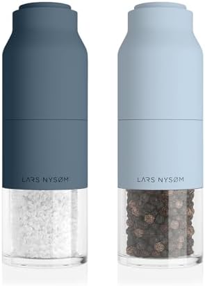 Lars NYSM Salt Pepper Grinder Set Blue