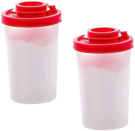 2Pcs Portable Outdoor Pepper Storage Bottles