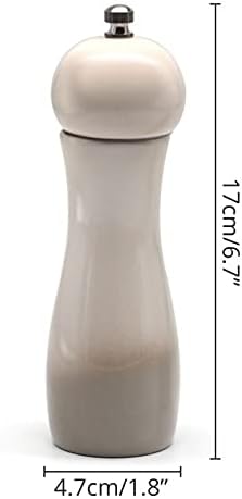 Luxury Salt Pepper Mill with Adjustable Coarseness by LEIXIUSM