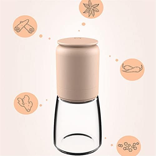 Manual Salt and Pepper Shaker with Stainless Steel Design