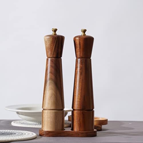 Perfect Salt and Pepper Mill Set with Tray