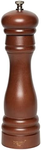 Fletchers Mill pepper grinder 8-inch Walnut Stain Stainless Steellifetime warranty