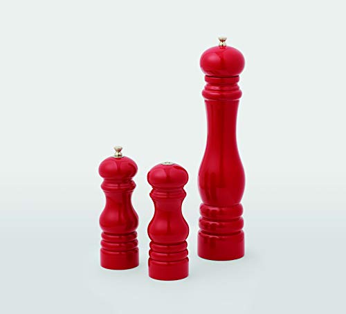 American Metalcraft Salt and Pepper Set Red