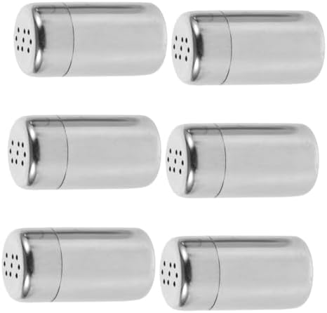 Mini Stainless Steel Salt Pepper Shakers