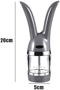 Premium Salt and Pepper Mill Set for Easy Grading Refill
