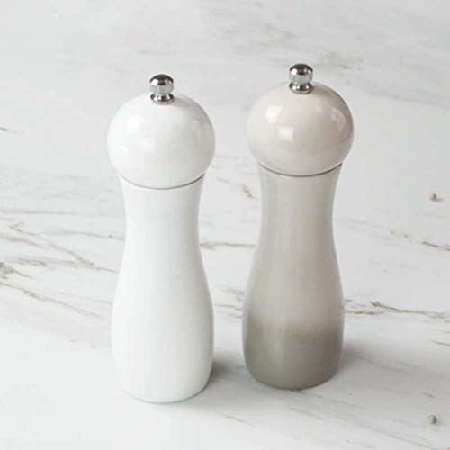 Hemoton Manual Pepper Salt Shaker White Salt Pepper Tool