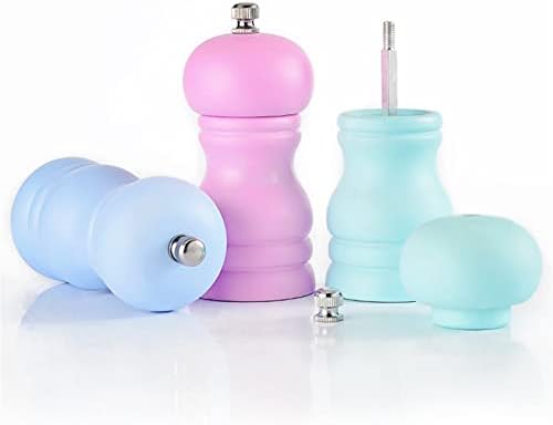 LEIXIUSM Manual Salt Pepper Mill Shaker Kitchen Tool for Grading Fine Adjustment