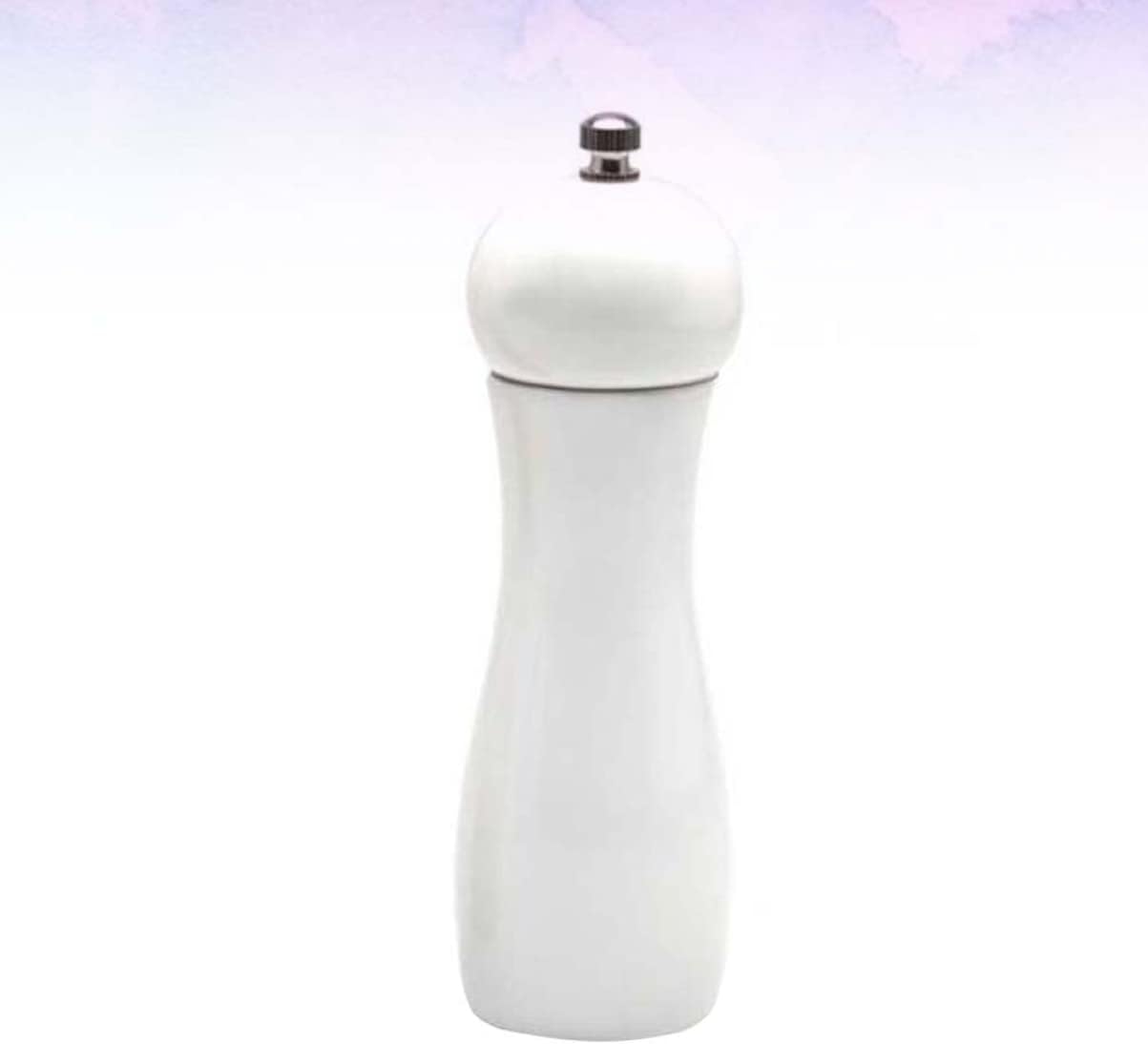 IMIKEYA 6 Inch Ceramic Pepper Mill Set