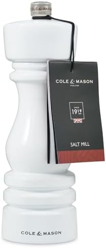 Cole Mason London Spice Mill - 7 White Gloss