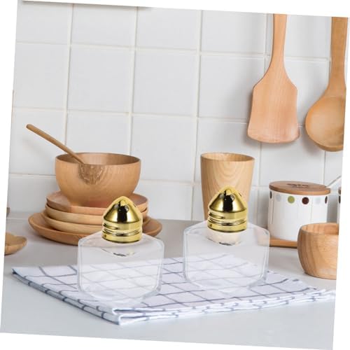 Stylish 3-Pack Salt Pepper Shakers Set