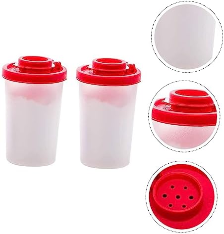 2Pcs Portable Outdoor Pepper Storage Bottles