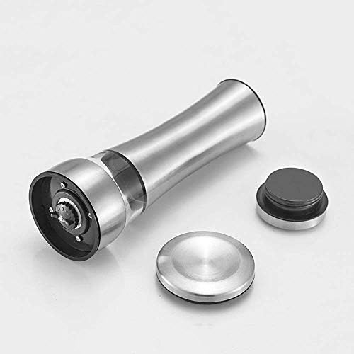 sdneNest Salt Pepper Mill Set 2 Pcs Adjustable Grinders