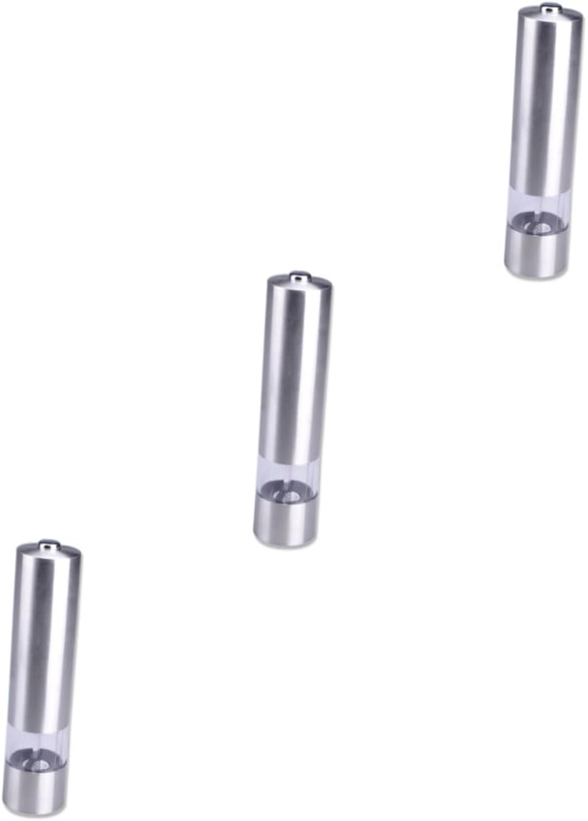 VOSAREA Electronic Pepper Mill with Salt Shaker Set