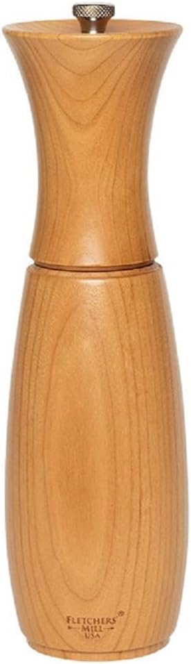 Fletchers Mill Adjustable Salt Pepper Mill 8 Inch Made in USA