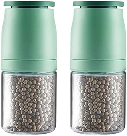 ONwngXW 2pcs Salt Pepper Mill Set with Elegant Design