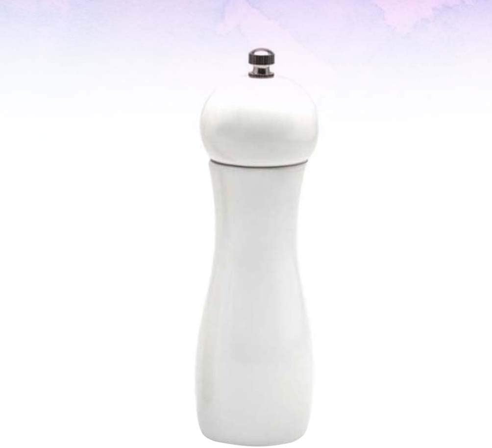Hemoton Manual Pepper Salt Shaker White Salt Pepper Tool