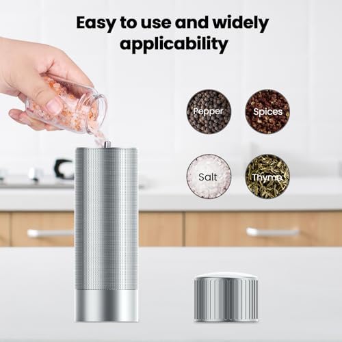 Ergonomic Professional Salt Grinder