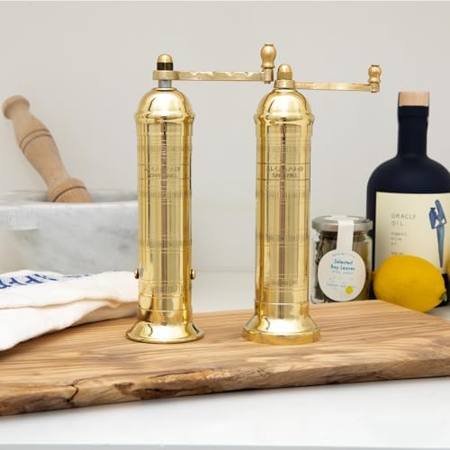 Original Greek Pepper Mill with Crank Handle by Alexander Home
