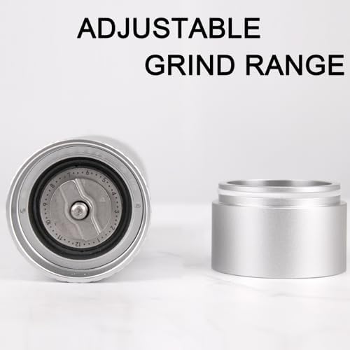 Professional Grade Salt Mill with Adjustable Coarseness