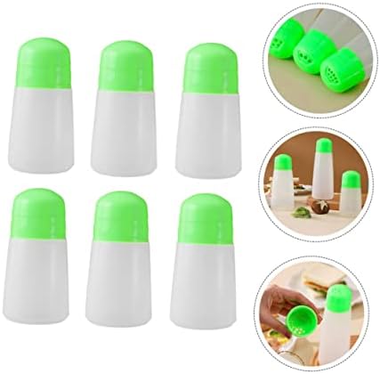 BIUDECO Spice Shaker Set of 6 Salt Pepper Jars