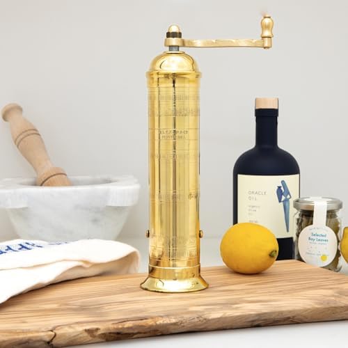 Original Greek Pepper Mill with Crank Handle by Alexander Home