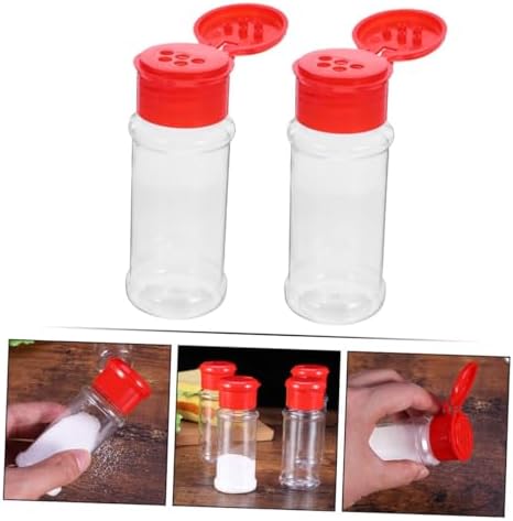 Salt and Pepper Shaker Set with Multipurpose Storage