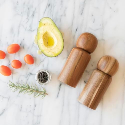 Manual Salt and Pepper Grinder Set