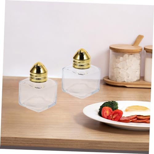 Stylish 3-Pack Salt Pepper Shakers Set
