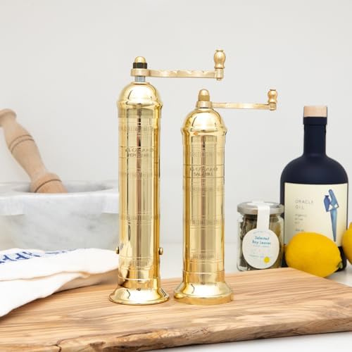 Original Greek Pepper Mill with Crank Handle by Alexander Home