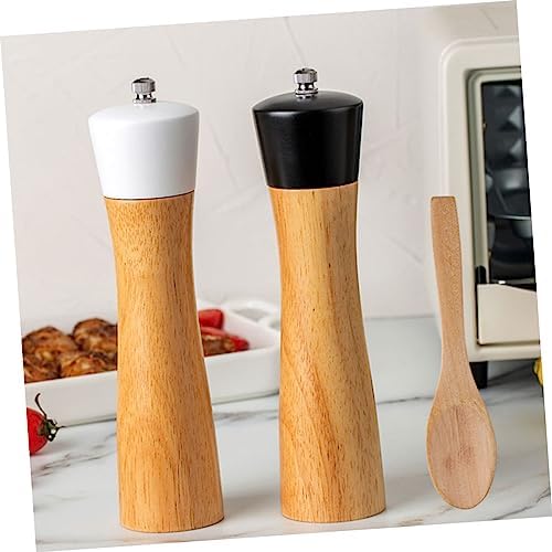 ugged friendly salt pepper grinder set