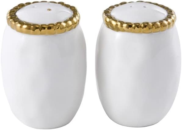 Pampa Bay Golden Salt and Pepper Shakers